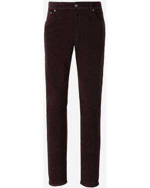 richard j. brown Corduroy Cotton Jeans - Black
