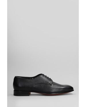 Santoni Archer Lace Up Shoes - Gray