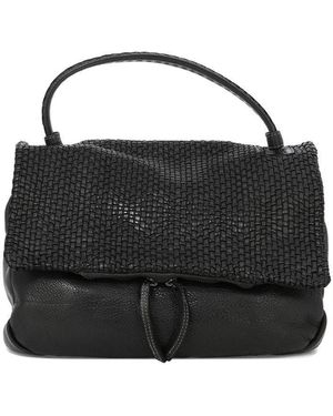 Reptile's House "Basket" Handbag - Black