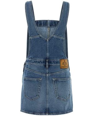 Prada Denim Dresses for Women | Lyst