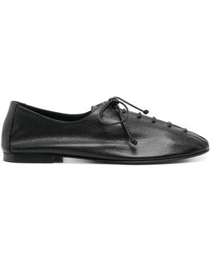 Hereu Plegada Supple Shiny Shoes - Black