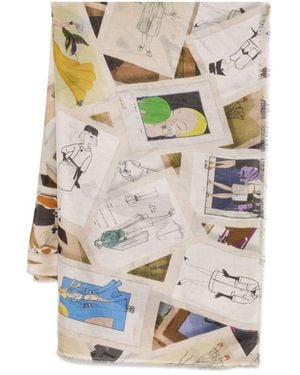 Faliero Sarti Model Stole - Gray