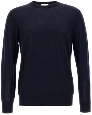 Ballantyne 'R Neck' Sweater - Blue