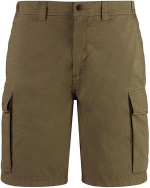 Woolrich Cotton Bermuda Shorts - Green