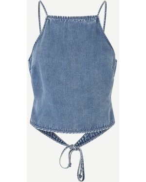 Samsøe & Samsøe Sabellagio Top - Blue