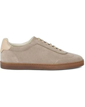 BRUNELLO CUCINELLI ブーツ 42 スエード ブラウン（23S/S