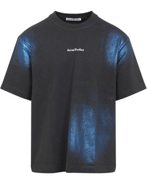 SALE Acne Studios♦起毛コットンジャージー Tシャツ Acne Studios T-shirts for Men | Online Sale up to 76% off | Lyst