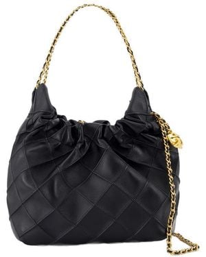 Tory Burch Fleming Mini Shoulder Bag - Black