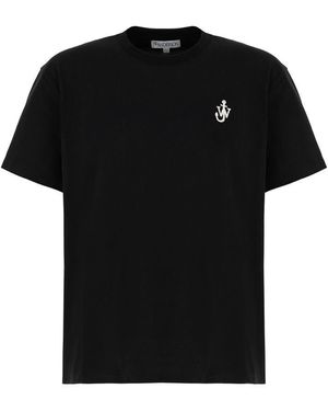 Tシャツ・カットソー JW ANDERSON Men Long Tops JT0271 PG1510001 White J.W. Anderson Logo T-Shirt - White - Men | JT0271PG1510001