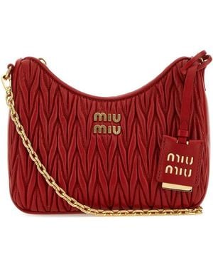 Red Miu Miu Bags for Women | Lyst Red Miu Miu Bags for Women | Lyst