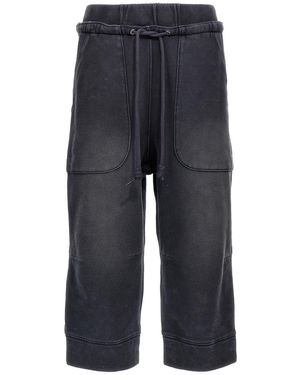 R13 'Deconstructed' Sweatpants - Blue