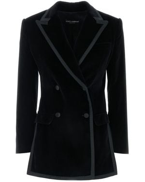 Dolce & Gabbana Jackets And Vests - Black