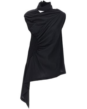 Issey Miyake 'Eye Of The Bean' Top - Blue