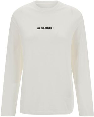 Jil Sander Layered Long-Sleeve T-Shirt With Unique Design in