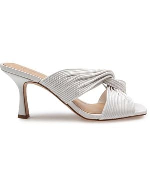 Michael Kors Leather Mule - White