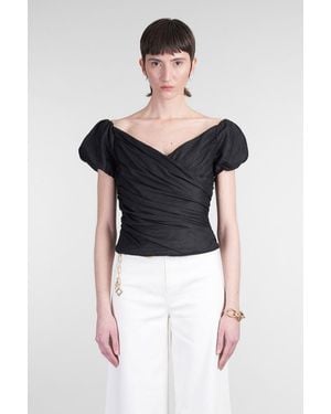Cult Gaia Helene Topwear - Black