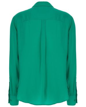 Equipment 'Slim Signature' Emerald Shirt With Classic Collar - Green