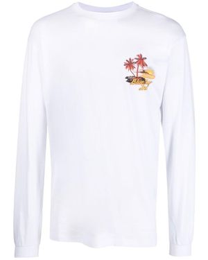 BLUE SKY INN Logo Long Sleeve T-Shirt - White