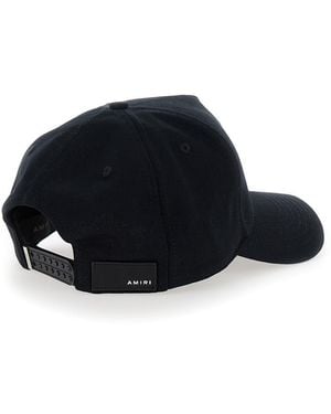 Amiri Baseball Cap With Logo - Black