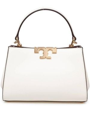 Tory Burch Mini Smooth Leather Bag - White