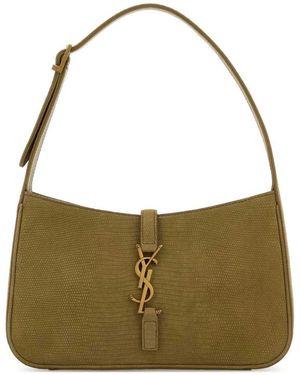 Saint Laurent Le 5 Á 7 Shoulder Bag - Green