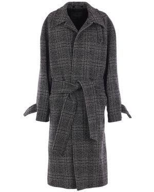 Balenciaga Coats - Black