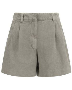 Brunello Cucinelli Bermuda Shorts - Gray