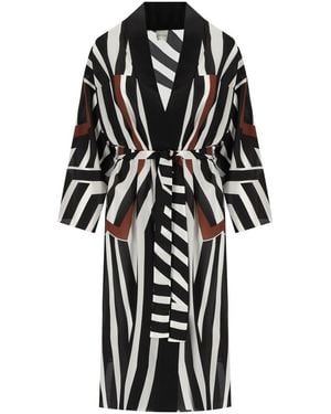 Max Mara Ovatte Cocoa Kaftan - Black