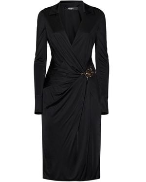 Versace Medusa '95 Midi Dress - Black