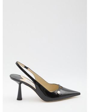 Jimmy Choo Amita 85 Slingback - Metallic