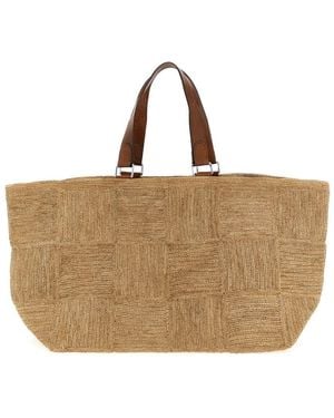 IBELIV 'Miray' Shopping Bag - Brown