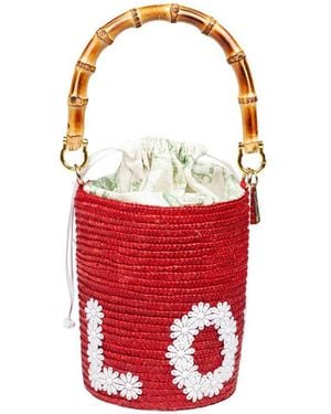 La Milanesa Bucket Bag - Red