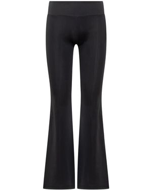 Courreges Scuba Tech Bootcut Pants - Black