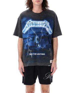 Represent X Metallica, Ride The Lightning T-Shirt - Blue