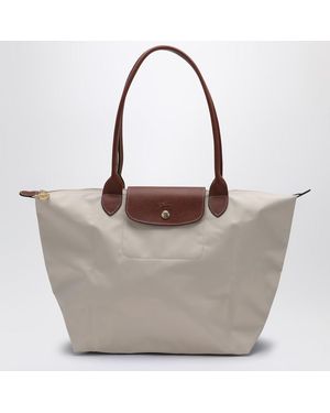 【関税&送料込】Longchamp Fawn-Coloured Le Pliage Original L Le Pliage Original L Tote bag Fawn - Recycled canvas