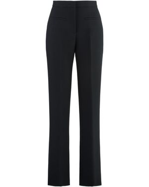 MSGM Crêpe Tailored Pants - Blue