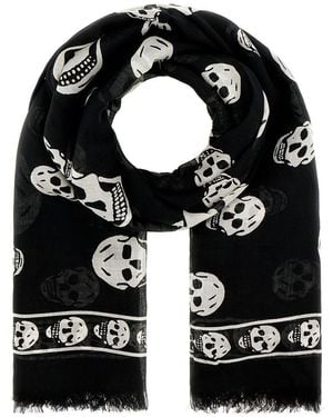 McQueen Scarves - Black