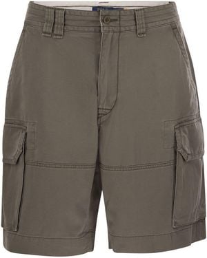 Polo Ralph Lauren Classic Fit Twill Cargo Short - Gray