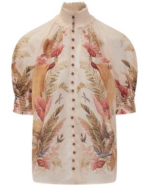 Zimmermann Ascension Blouse - Natural