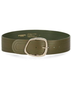 Essentiel Antwerp Frescal Khaki Belt - Green
