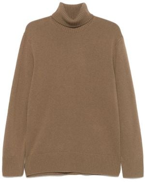 TOTEME Cashmere Turtle-Neck Sweater - Brown