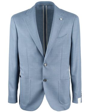 L.B.M. 1911 Jack Untreated Sugar Paper Jacket - Blue