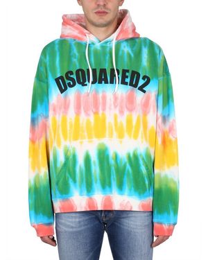 DSquared² Sweatshirt With Logo - Green