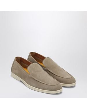 Doucal's Suede Moccasin - Brown