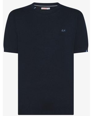 Sun 68 T-Shirt And Polo Shirt - Blue