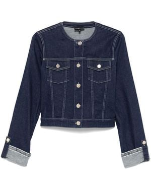Emporio Armani Denim Cotton Jacket - Blue