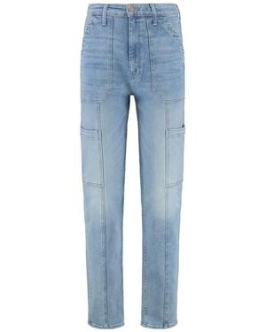 Mother The Private Dbl Skinny Jeans - Blue