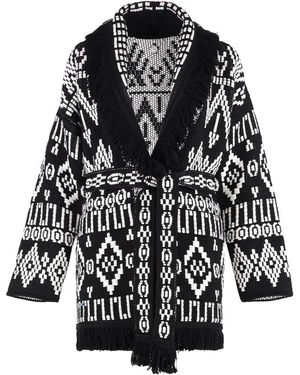Alanui Jungle Beat Cardigan - Black