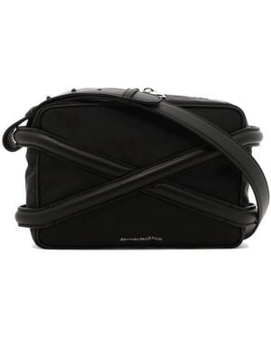 McQueen "Harness Camera" Crossbody Bag - Black