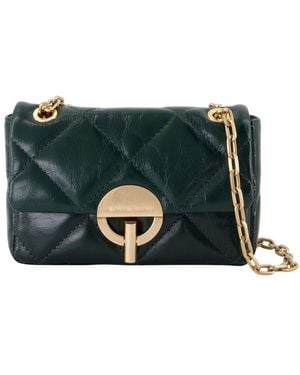 Vanessa Bruno Nano Moon Wallet On Chain - Green